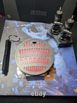 DX25 1/6 Hot Toys Deluxe Luke Skywalker Light Up Base Bespin Diorama Custom