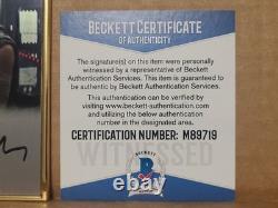 Daisy Ridley As Rey Custom on card Autograph Card. Beckett Witnessed Certified
