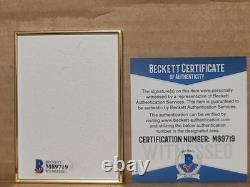 Daisy Ridley As Rey Custom on card Autograph Card. Beckett Witnessed Certified