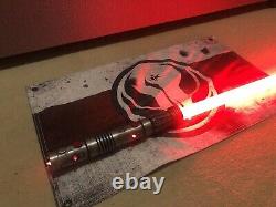 Darth Maul OneReplicas Custom Light Saber Proffie pixel Crystal Chamber pommel