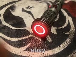 Darth Maul OneReplicas Custom Light Saber Proffie pixel Crystal Chamber pommel