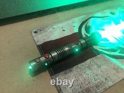 Darth Maul OneReplicas Custom Light Saber Proffie pixel Crystal Chamber pommel