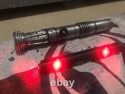 Darth Maul OneReplicas Custom Light Saber Proffie pixel Crystal Chamber pommel