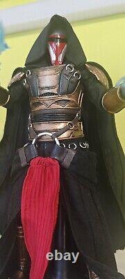 Darth Revan 1/6 Custom Medicom Statue Figure Hot Toys. Full Light Up Rare