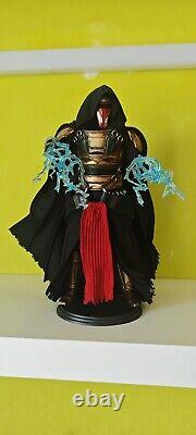 Darth Revan 1/6 Custom Medicom Statue Figure Hot Toys. Full Light Up Rare