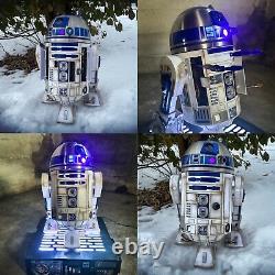 DeAgostini R2D2 Custom Painted 1/2 life size R2D2 Droid w LED Base Star Wars