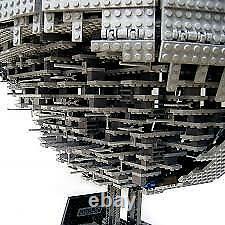 Death Star Custom Lego with laser dark side star wars space ship darth vader