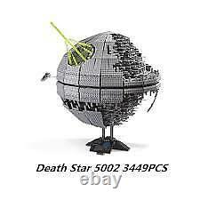 Death Star Custom Lego with laser dark side star wars space ship darth vader