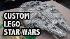 Detailed Custom Lego Millennium Falcon Star Wars Ship Bricks Cascade 2017