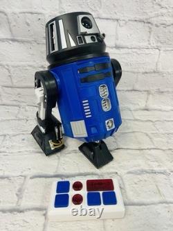 Disney Custom Star Wars Astromech Galaxys Edge Droid Depot Blue BLK. Works Great