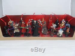 Disney Star Wars 20pc Custom Ornament Figures Set Lot Kids Adult Gift New in Box