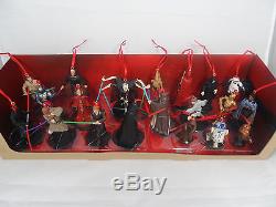 Disney Star Wars 20pc Custom Ornament Figures Set Lot Kids Adult Gift New in Box