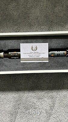 Disney Star Wars Cal Kestis LIMITED EDITION Customised LIGHTSABER Hilt