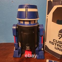 Disney Star Wars GALAXY'S EDGE Droid Depot CUSTOM ASTROMECH UNIT WithCHIP & REMOTE