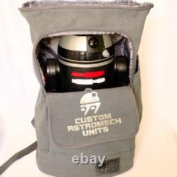 Disney Star Wars Galaxy's Edge Custom Astromech Droid Black R2 + Accessories