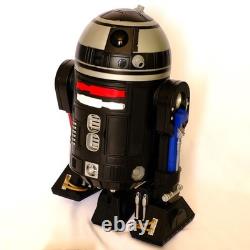 Disney Star Wars Galaxy's Edge Custom Astromech Droid Black R2 + Accessories