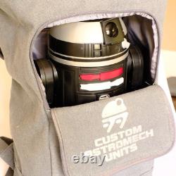 Disney Star Wars Galaxy's Edge Custom Astromech Droid Black R2 + Accessories