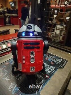 Disney Star Wars Galaxy's Edge Droid Depot Custom R2 red and black