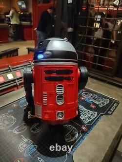 Disney Star Wars Galaxy's Edge Droid Depot Custom R2 red and black