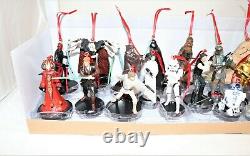 Disney Star Wars Mega 20pc Christmas Ornaments Custom Set Vader Jaba Boba Yoda