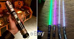 Disneyland Star Wars Galaxy's Edge Savi's Workshop Custom Built Lightsaber