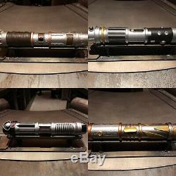 Disneyland Star Wars Galaxy's Edge Savi's Workshop Custom Built Lightsaber