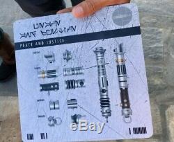 Disneyland Star Wars Galaxy's Edge Savi's Workshop Custom Lightsaber YOU PICK