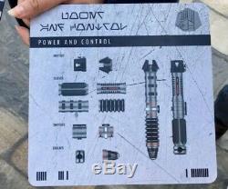 Disneyland Star Wars Galaxy's Edge Savi's Workshop Custom Lightsaber YOU PICK