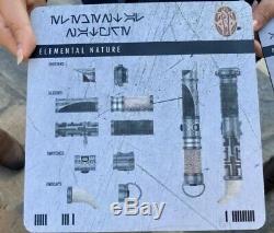 Disneyland Star Wars Galaxy's Edge Savi's Workshop Custom Lightsaber YOU PICK