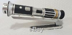 Disneyland Star Wars Galaxys Edge Custom Lightsaber Savis Peace and Justice