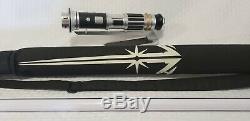 Disneyland Star Wars Galaxys Edge Custom Lightsaber Savis Peace and Justice