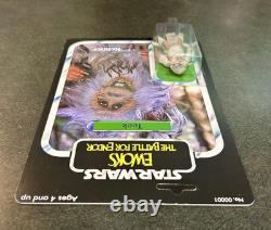 Dual Signed Signed Teek Battle For Endor Custom Figure Star Wars Ewoks Autograph