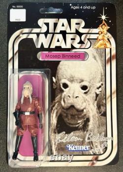 EILEEN ROBERTS Signed Mosep Binneed Autograph Custom Star Wars Figure ANH EILEEN ROBERTS Signed Mosep Binneed Autograph Custom Star Wars Figure ANH