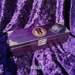 Ebay Exclusive Star Wars Custom The Mace Windu Lightsaber Display Box