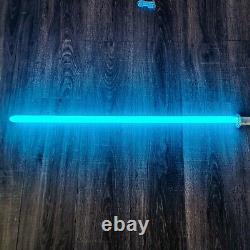 Electrum Sabercrafts Aurora Neopixel Lightsaber Pristine Customized Smooth-Swing