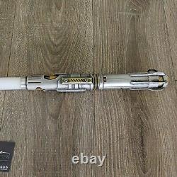 Electrum Sabercrafts Neopixel Scion Lightsaber Weathered Customized Smooth-Swing