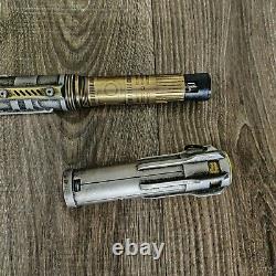 Electrum Sabercrafts Neopixel Scion Lightsaber Weathered Customized Smooth-Swing