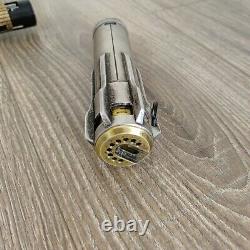 Electrum Sabercrafts Neopixel Scion Lightsaber Weathered Customized Smooth-Swing