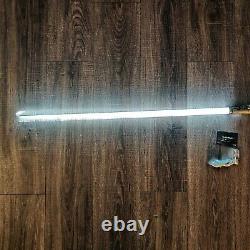 Electrum Sabercrafts Neopixel Scion Lightsaber Weathered Customized Smooth-Swing