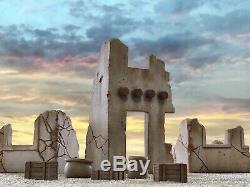 Empire Toy Works Custom Building Ruins 8pc Playset Diorama Star Wars 118 3.75