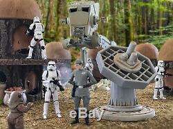 Empire Toy Works Custom Ewok Tree Hut 12pc Playset Diorama Star Wars 118 3.75