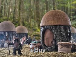 Empire Toy Works Custom Ewok Tree Hut 12pc Playset Diorama Star Wars 118 3.75