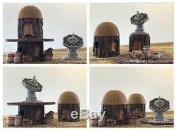 Empire Toy Works Custom Ewok Tree Hut 12pc Playset Diorama Star Wars 118 3.75