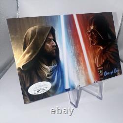 Ewan McGregor Signed Star Wars Obi-Wan Kenobi Custom Trading Card JSA AV17210