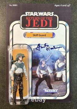 FRANK HENSON Signed Skiff Guard Autograph Custom Star Wars Figure With Photos ROTJ