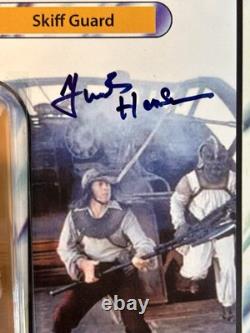 FRANK HENSON Signed Skiff Guard Autograph Custom Star Wars Figure With Photos ROTJ