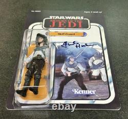 FRANK HENSON Signed Skiff Guard Autograph Custom Star Wars Figure With Photos ROTJ
