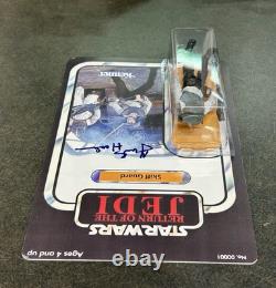FRANK HENSON Signed Skiff Guard Autograph Custom Star Wars Figure With Photos ROTJ
