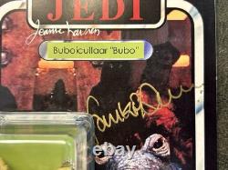 FRANKIE ANDERSON & JEANNE LAUREN Signed Bubo Autograph Custom Star Wars Figure