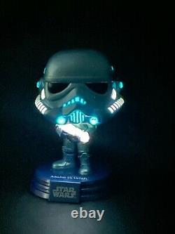 FUNKO POP! Star Wars Custom Glow MAKE A WISH Metallic Stormtrooper SE